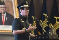 Keterangan foto : Menteri Hukum dan HAM Republik Indonesia Yassona Laoly, (Senin, 25/9/2023) 