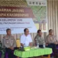 Keterangan foto; panen jagung yang dilaksanakan oleh Korbinmas Polri dengan FKDB di lakukan secara simbolis di Dusun Yawarub, Kampung Asyaman, Distrik Arso, Kab. Keerom, Papua. Kamis(21/09/2023)