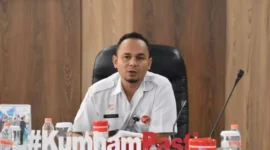 Keterangan foto : Kepala Bagian Program dan Humas Kanwil Kemenkumham Jabar Archie Tigor, (Sabtu, 30/9/2023) 