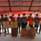 Keterangan foto : Jajaran Kanwil Kemenkumham Jabar beserta Petugas Damkar di TPA Sarimukti, (Jum'at, 1/9/2023) 