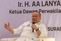 Keterangan foto : Ketua Dewan Perwakilan Daerah Republik Indonesia AA LaNyalla Mahmud Mattaliti, (Minggu, 17/9/2023)