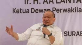 Keterangan foto : Ketua Dewan Perwakilan Daerah Republik Indonesia AA LaNyalla Mahmud Mattaliti, (Minggu, 17/9/2023) 