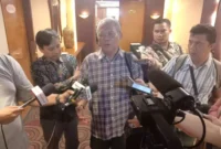 Keterangan foto : Ahli hukum pidana dari Universitas Trisakti, Abdul Fickar Hadjar menyoroti penangkapan bos tambang pasir di area 10 hektare kawasan Perhutani Kabupaten Lebak Selaran, Selasa (11/9/2023)
