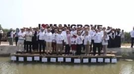Keterangan Foto: Pemkab Tangerang dan Kemenko Marves RI Galakkan Konservasi Mangrove di Ketapang Mauk.