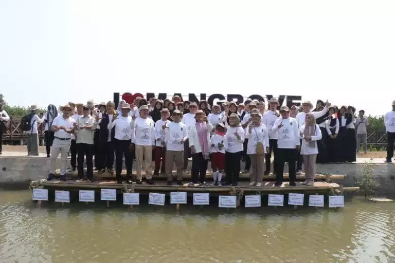 Keterangan Foto: Pemkab Tangerang dan Kemenko Marves RI Galakkan Konservasi Mangrove di Ketapang Mauk.