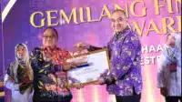 Kecamatan Kemiri Meraih 2 Kategori Terbaik Dalam Penghargaan Gemilang Finansial Awards I Teras Media