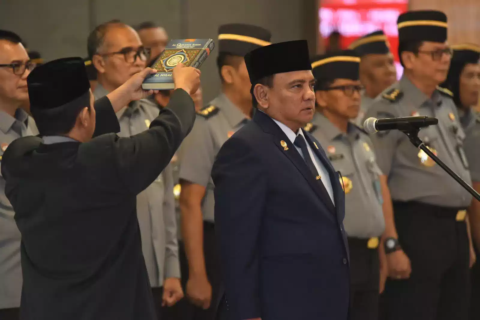 Dulu Berstatus Anggota Polri, Kini Sekjen Kemenkumham Dilantik Menjadi ASN I Teras Media