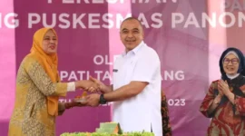 Keterangan Foto: Peresmian Gedung UPTD Puskesmas Kecamatan Panongan dan Puskesmas Kecamatan Tigaraksa, Sabtu, (9/9/23).