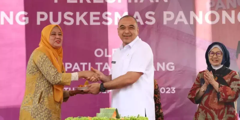 Keterangan Foto: Peresmian Gedung UPTD Puskesmas Kecamatan Panongan dan Puskesmas Kecamatan Tigaraksa, Sabtu, (9/9/23).