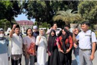 Keterangan foto; Keseruan perjalanan Ziarah Wali Songo bertajuk "Tour de Walisongo" yang digagas Muhaimin Iskandar, Minggu (10/09/2023).