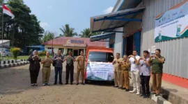 Keterangan foto : BULOG Kantor Cabang Lebak- Pandeglang telah menggelontorkan penjualan beras SPHP sebanyak 3.200 ton melalui 50 kios yang berada di pasar-pasar tradisional dan 300 kios lainnya tersebar di luar pasar, Senin (10/9/2023)