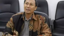 Keterangan foto : salah seorang Perwakilan Keluarga Besar Jendral Sudirman, Ganang P Soedirman, Selasa (11/9/2023)