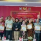 Keterangan foto : Balai Pemasyarakatan kelas II Bogor berikan penghargaan kepada 7 mitra kerja, (Kamis, 14/9/2023) 
