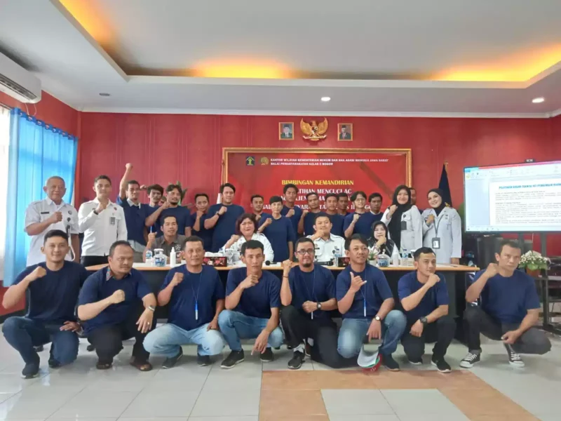 Keterangan foto : Bapas Bogor berikan pelatihan Dasar teknisi Ac bagi klien Pemasyarakatan, (Rabu, 20/9/2023) 