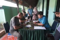 Keterangan Foto : Personil Korem 064/MY Laksanakan Screening Dan Pemeriksaan Kesehatan dari BPJS, (Jum'at, 22/9/2023)