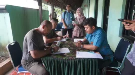 Keterangan Foto : Personil Korem 064/MY Laksanakan Screening Dan Pemeriksaan Kesehatan dari BPJS, (Jum'at, 22/9/2023) 