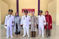 Keterangan Foto: Pelantikan Pejabat Kades di Lingkungan Pemerintah Kecamatan Sukadiri. Jum'at (22/9/2023).