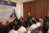 Keterangan foto; Partai Garuda Banten Gelar Pembekalan serentak kepada Bacaleg baik tingkat provinsi dan Kabupaten/Kota, Sabtu (23/9/2023).