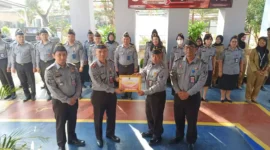 Keterangan foto : Balai Pemasyarakatan Kelas II Subang melaksanakan kegiatan apel pagi pegawai yang diikuti oleh seluruh pejabat struktural, Selasa (26/9/2023)