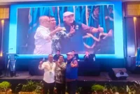 Keterangan foto : Hendry Ch Bangun sebagai Ketua PWI periode 2023-2028, Kamis (28/9/2023)