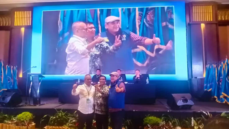 Keterangan foto : Hendry Ch Bangun sebagai Ketua PWI periode 2023-2028, Kamis (28/9/2023)