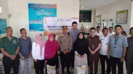 Keterangan foto : BULOG Kantor Cabang Lebak – Pandeglang telah menyediakan stok beras sebanyak 10.000 ton untuk memenuhi kebutuhan berbagai program ketahanan pangan pemerintah berupa penugasan dari Badan Pangan Nasional (Bapanas), Jumat (29/9/2023)