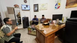 Keterangan foto : Kepala Seksi Intelijen Kejaksaan Negeri Kota Malang Eko Budisusanto didampingi staff Intelijen Rudy Usman Az-zakky, CHFI menerima silaturahim DPD Lembaga Dakwah Islam Indonesia (LDII) Kota Malang, Jumat (29/9/2023)