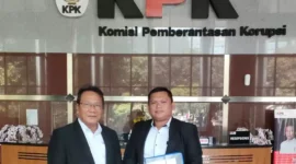 Keterangan foto : Praktisi Hukum Parulian Siregar minta KPK melakukan Supervisi terhadap Kejaksaan Tinggi Sumatera Utara dalam rangka penyidikan kasus Dugaan Korupsi Dana Covid-19 di Samosir, Jumat (29/9/2022)
