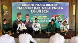 Keterangan Poto: Konsolidasi dan Bimtek Caleg PKB kabupaten Majalengka tahun 2024.