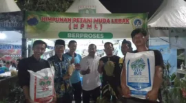 Keterangan poto : Produk HPML yang di pamerkan dalam Pameran Pertanian Tahun 2023 di Kabupaten Lebak