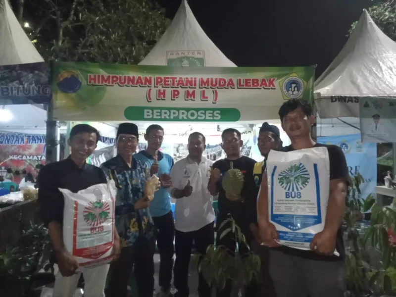 Keterangan poto : Produk HPML yang di pamerkan dalam Pameran Pertanian Tahun 2023 di Kabupaten Lebak