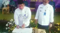 Sertijab Camat Kosambi Dadang Sudrajat Kepada H.Asmawi, Tumbuhkan Semangat Baru I Teras Media