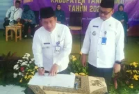 Serah Terima Jabatan Camat Kosambi Kabupaten Tangerang.