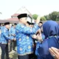 Keterangan foto : Mantan Bupati Kabupaten Tangerang, Ahmed Zaki Iskandar, Kamis (28/9/2023)