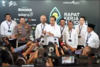 Keterangan Foto: Rapat Kerja Nasional (Rakernas) XVIII Himpunan Pengusaha Muda Indonesia (HIPMI) yang dibuka oleh Presiden Republik Indonesia Joko Widodo di Hall Nusantara, ICE BSD, Tangerang, Kamis (31/8/2023).