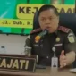 Keterangan foto : Kajati Sumatera Selatan, Sarjono Turin membantah soal data dalam laporan hasil keuangan Pejabat negara (LHLPN) miliknya, Rabu (6/9/2023)