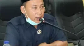 Keterangan foto; Anggota DPRD Kabupaten Lebak, Musa Weliansyah, Sabtu (16/09/2023).