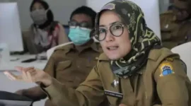 Ketetangan foto; Iti Oktavia Jayabaya Bupati Kabupaten Lebak, Selasa (19/09/2023).