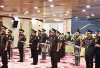 Keterangan foto : Pelantikan Jaksa Agung Muda Intelijen di kejaksaan RI, (Selasa, 31/10/2023)