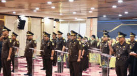 Keterangan foto : Pelantikan Jaksa Agung Muda Intelijen di kejaksaan RI, (Selasa, 31/10/2023) 