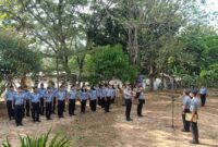 Keterangan foto : Balai Pemasyarakatan Kelas II Subang Gelar Upacara Kesaktian Pancasila, (Senin, 2/10/2023)