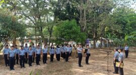 Keterangan foto : Balai Pemasyarakatan Kelas II Subang Gelar Upacara Kesaktian Pancasila, (Senin, 2/10/2023) 