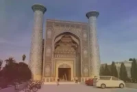 Keterangan foto; Masjid Fatchan Mubina sedang di Bangun di Pusat Thoriqoh Shiddiqiyyah Jombang Jawa Timur, Selasa (03/10/2023).