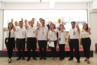 Keterangan foto : Staff dan Pegawai Kantor Pertanahan Kota Administrasi Jakarta Pusat, (Rabu, 4/10/2023)