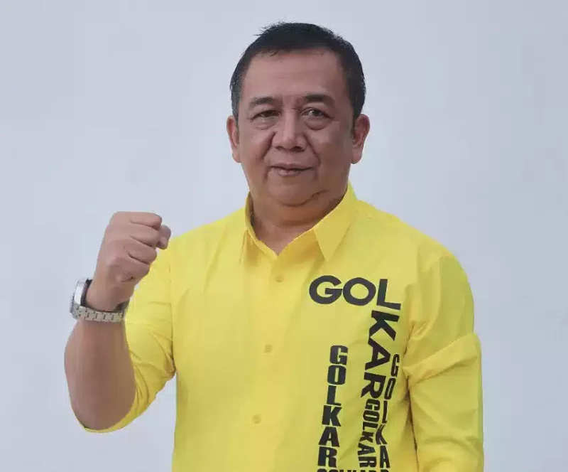 Keterangan foto : Politisi senior dari Partai Golkar Jawa Barat Kang Agus Joy, Kamis (5/10/2023)