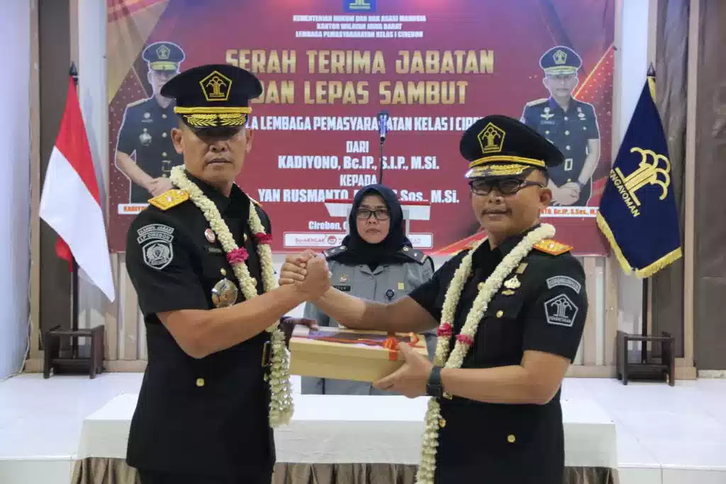 Lapas Cirebon Gelar Pisah Sambut Kalapas I Teras Media