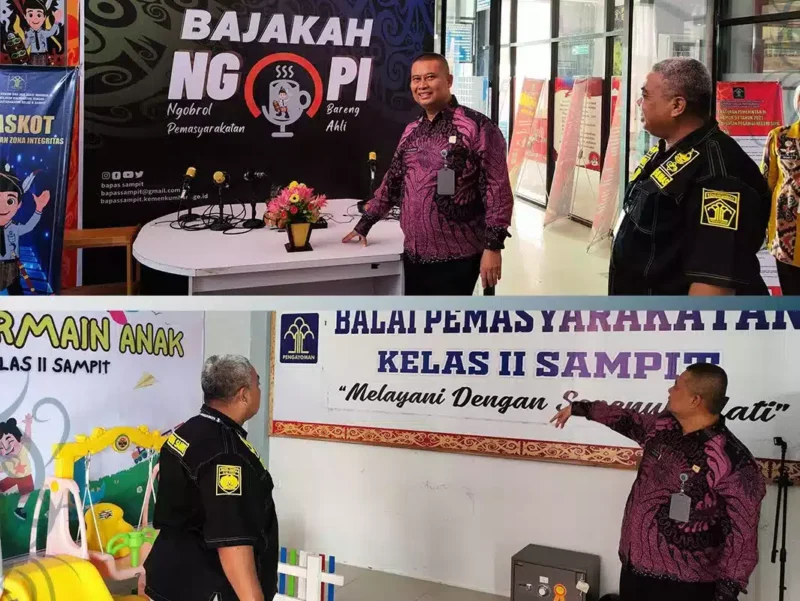Keterangan foto : Kepala Kantor Wilayah Kementerian Hukum dan HAM (Kakanwil Kemenkumham) Kalimantan Tengah, Hendra Ekaputra meminta jajarannya agar tetap ‘On the track’, Sabtu (7/10/2023)