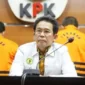 Keterangan foto : Wakil Ketua Komisi Pemberantasan Korupsi (KPK) Johanis Tanak menanggapi perkara dugaan pemerasan pada penanganan kasus di Kementerian Pertanian (Kementan) yang melibatkan Syahrul Yasin Limpo (SYL), Senin (9/10/2013)