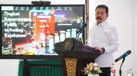 Keterangan foto : Kejaksaan Agung (Kejagung) mulai memeriksa pejabat terkait dugaan korupsi importasi gula periode 2015-2023.