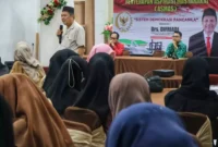 Keterangan foto : Anggota DPR RI Komisi II Difriadi melaksanakan kegiatan penyerapan Aspirasi Masyarakat di kota Banjarmasin, Sabtu (14/10/2023)